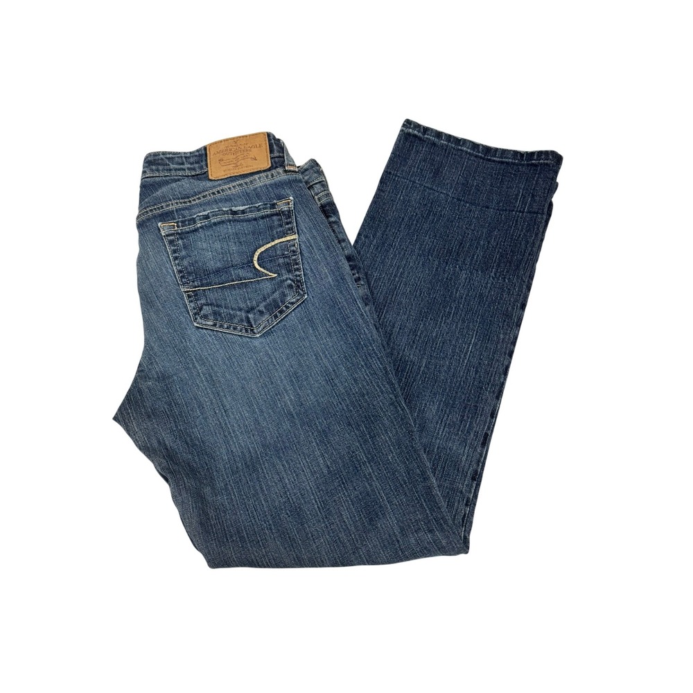 Y2K American Eagle Hipster Jeans Bootcut Low Rise Stretch Women's 6
